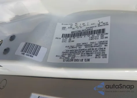 2009 Ford Focus Se from USA, damaged, VIN 1FAHP35N79W233488